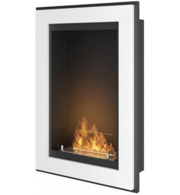 Simple Fire Frame 550 белый со стеклом